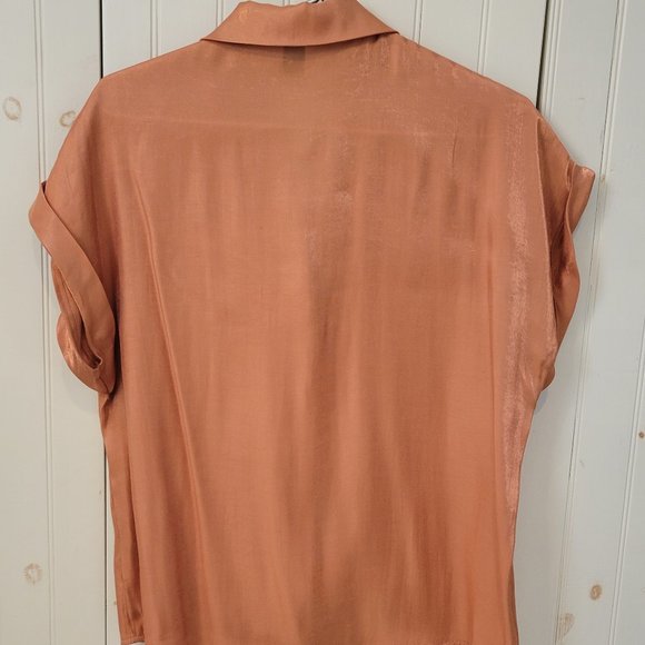 Shimmery Copper Blouse - Picture 4 of 6